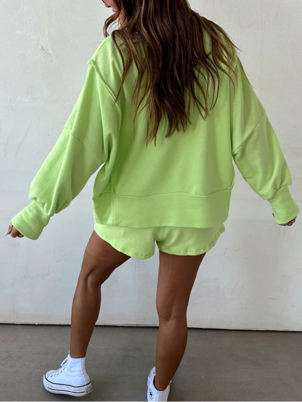 Limeade Relaxed Sweatshirt - Picture 3 of 3
